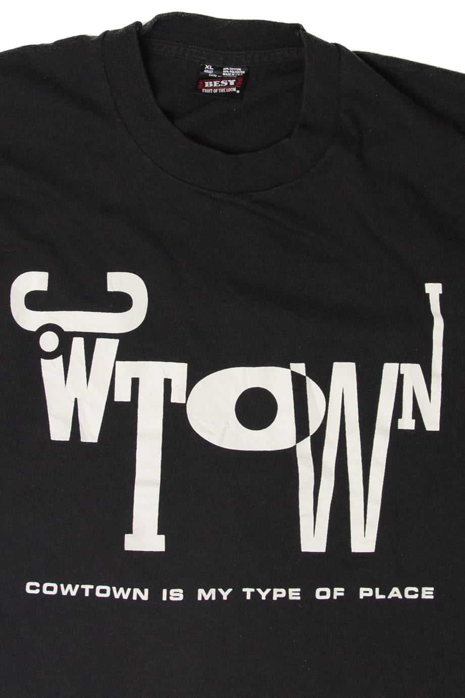 Vintage Cowtown Is My Type Of Place T-Shirt (1990s)