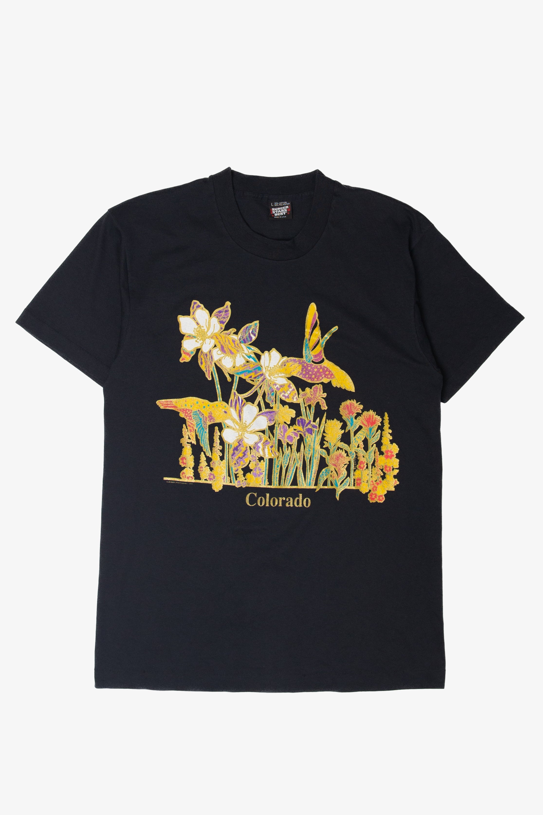 Vintage Colorado Hummingbird T-Shirt (1990s)