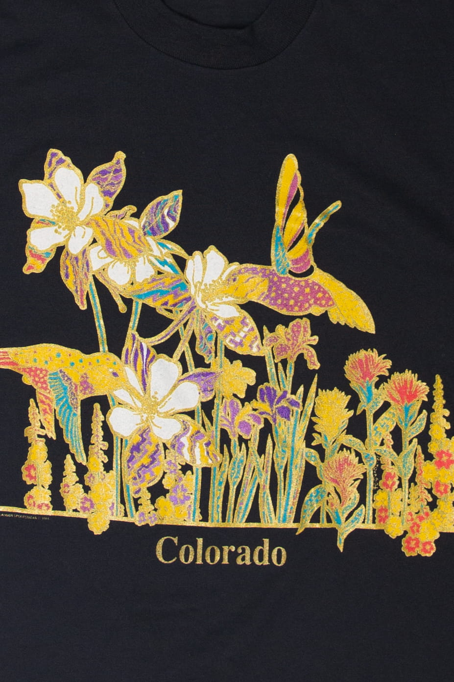 Vintage Colorado Hummingbird T-Shirt (1990s)