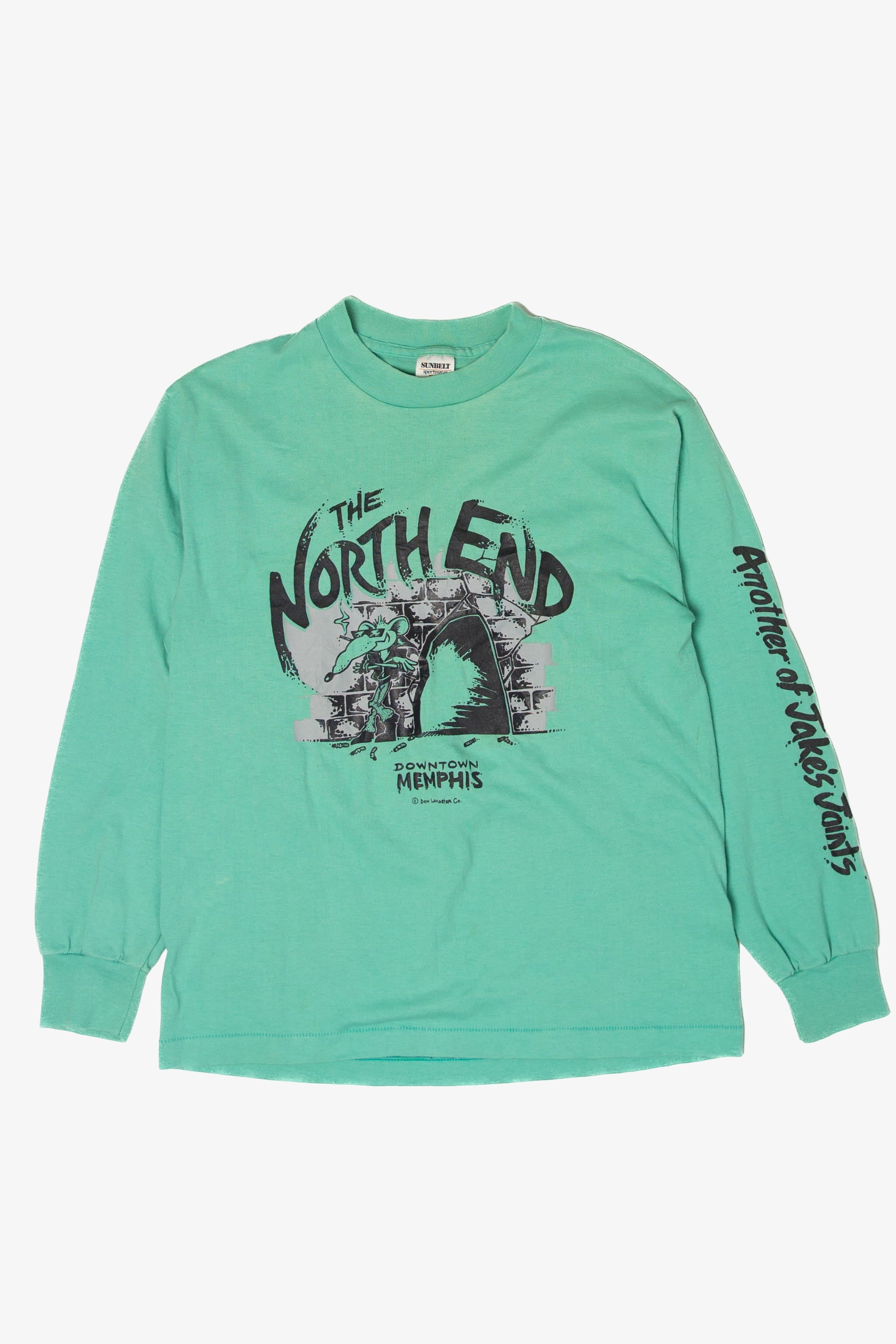 Vintage The North End Downtown Memphis Long Sleeve T-Shirt (1990s)