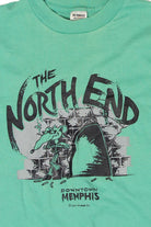 Vintage The North End Downtown Memphis Long Sleeve T-Shirt (1990s)