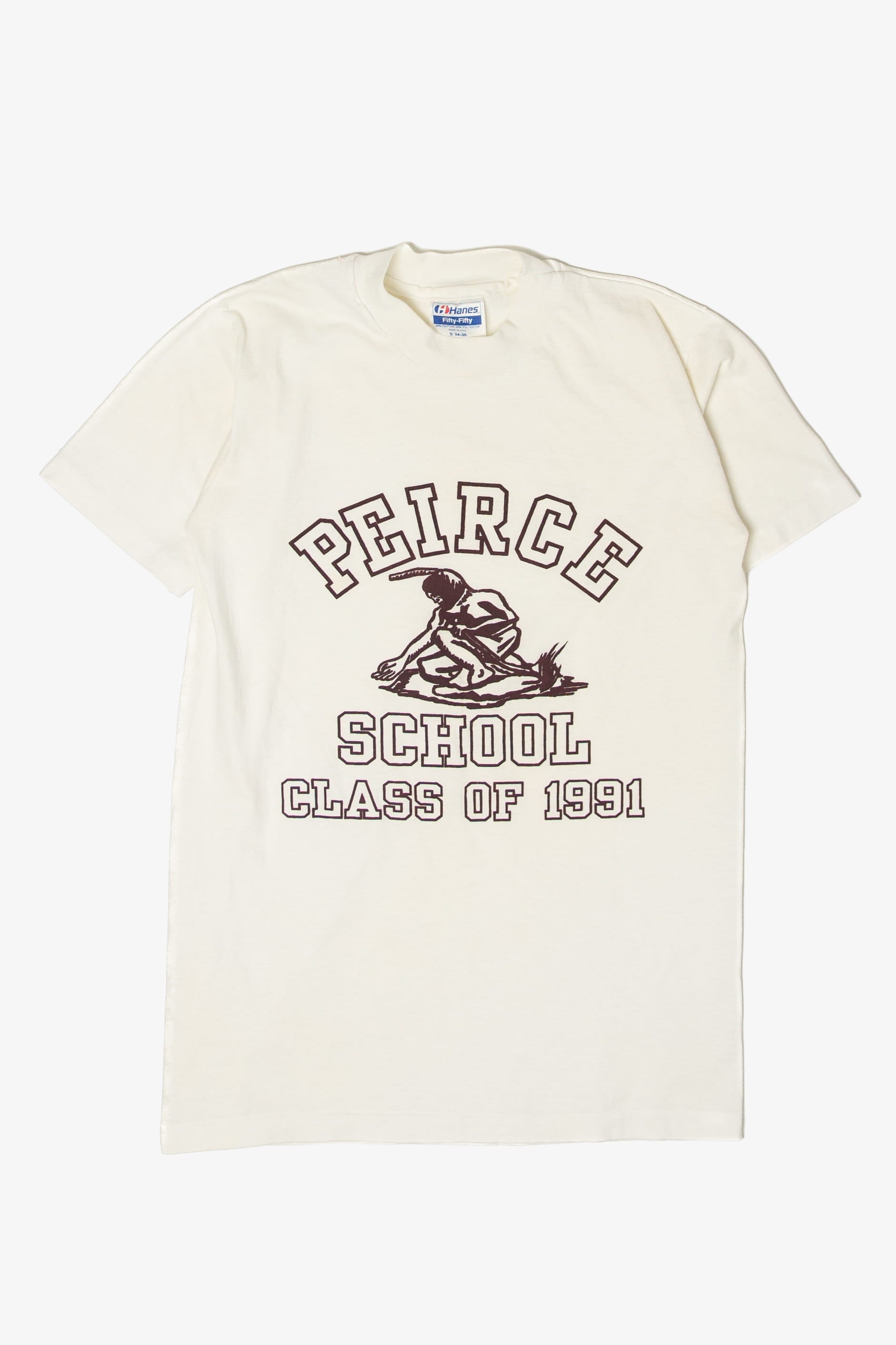 Vintage Pierce School Class Of 1991 T-Shirt (1990s)