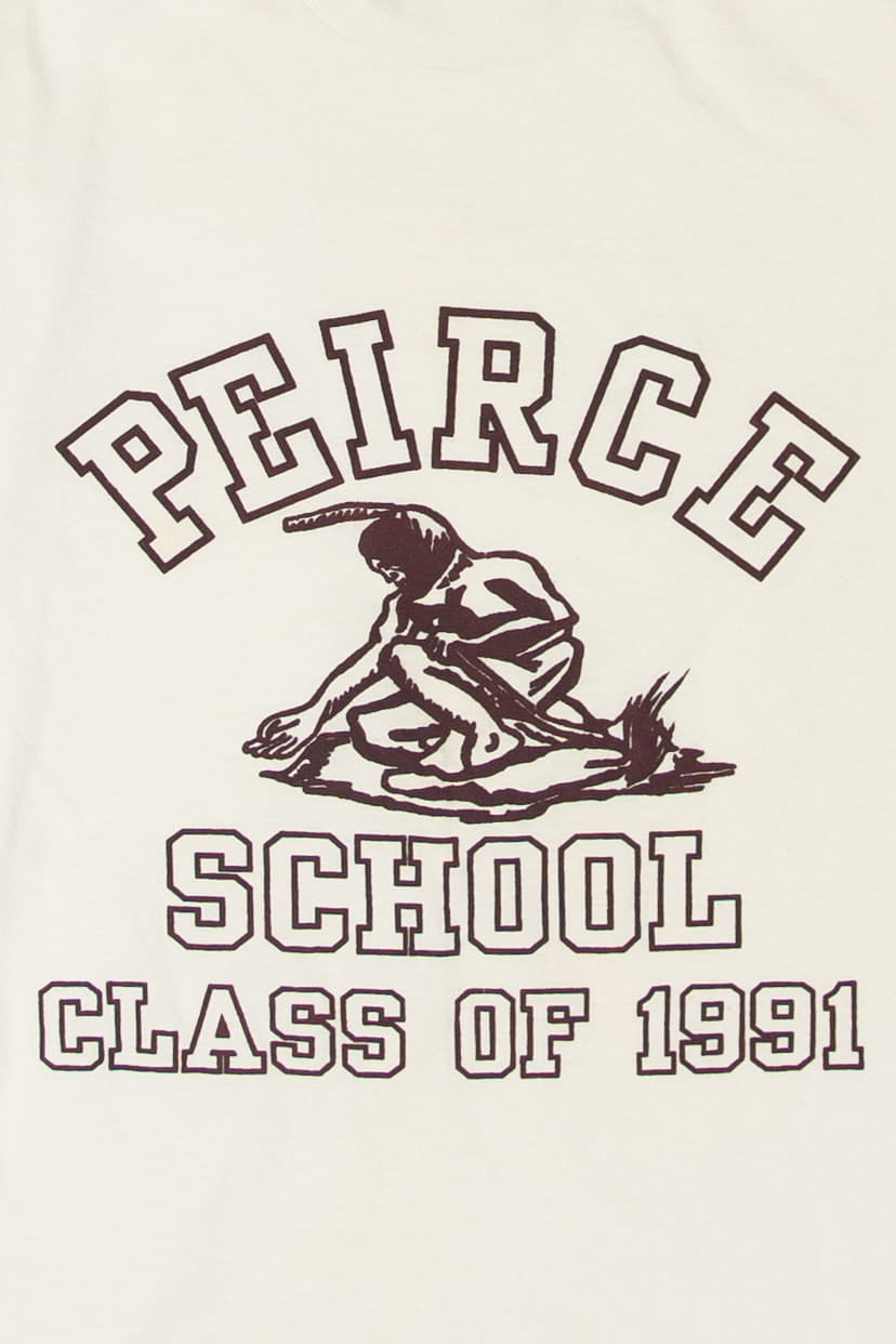Vintage Pierce School Class Of 1991 T-Shirt (1990s)