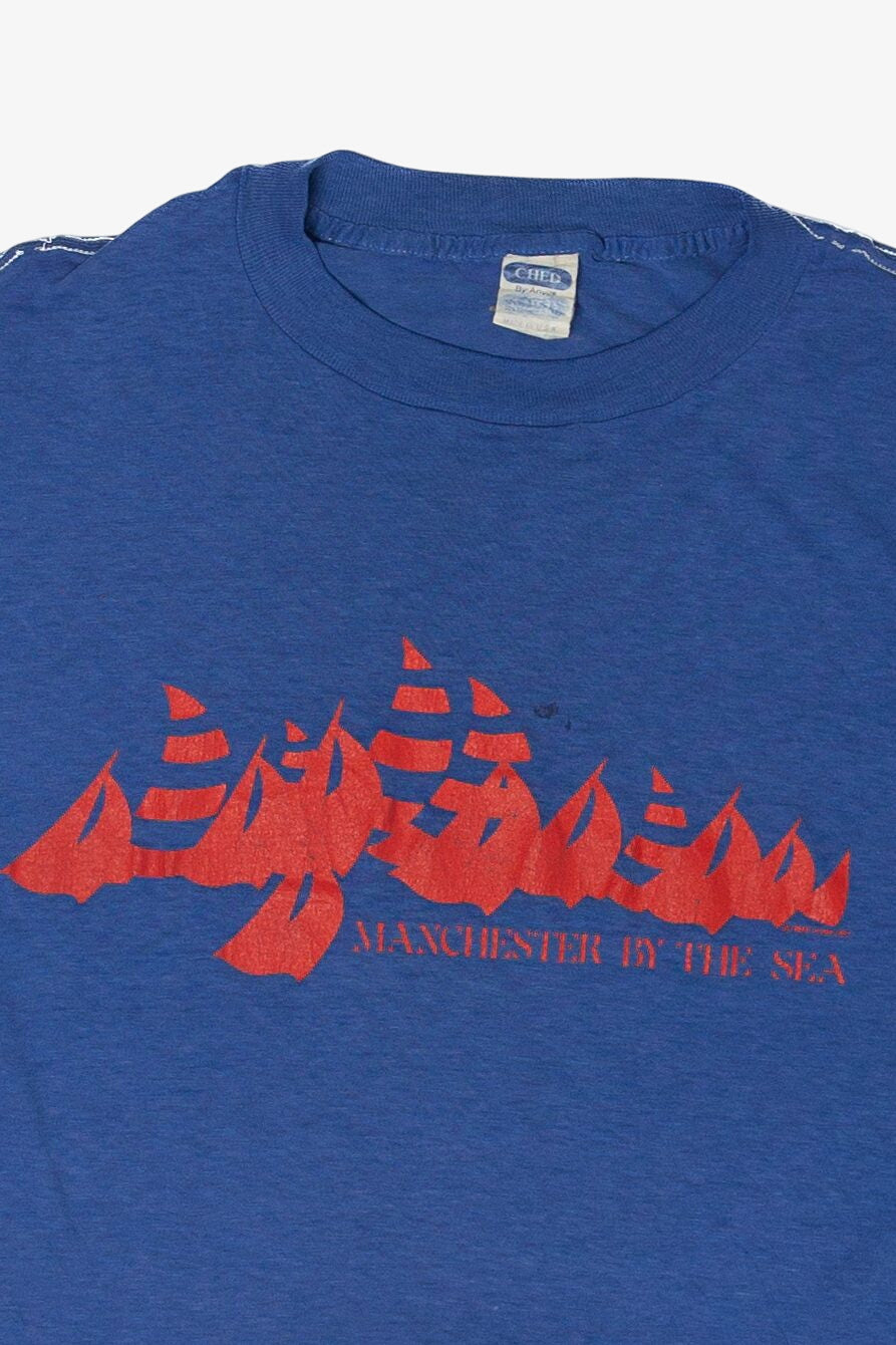 Vintage Manchester By The Sea T-Shirt (1980s)