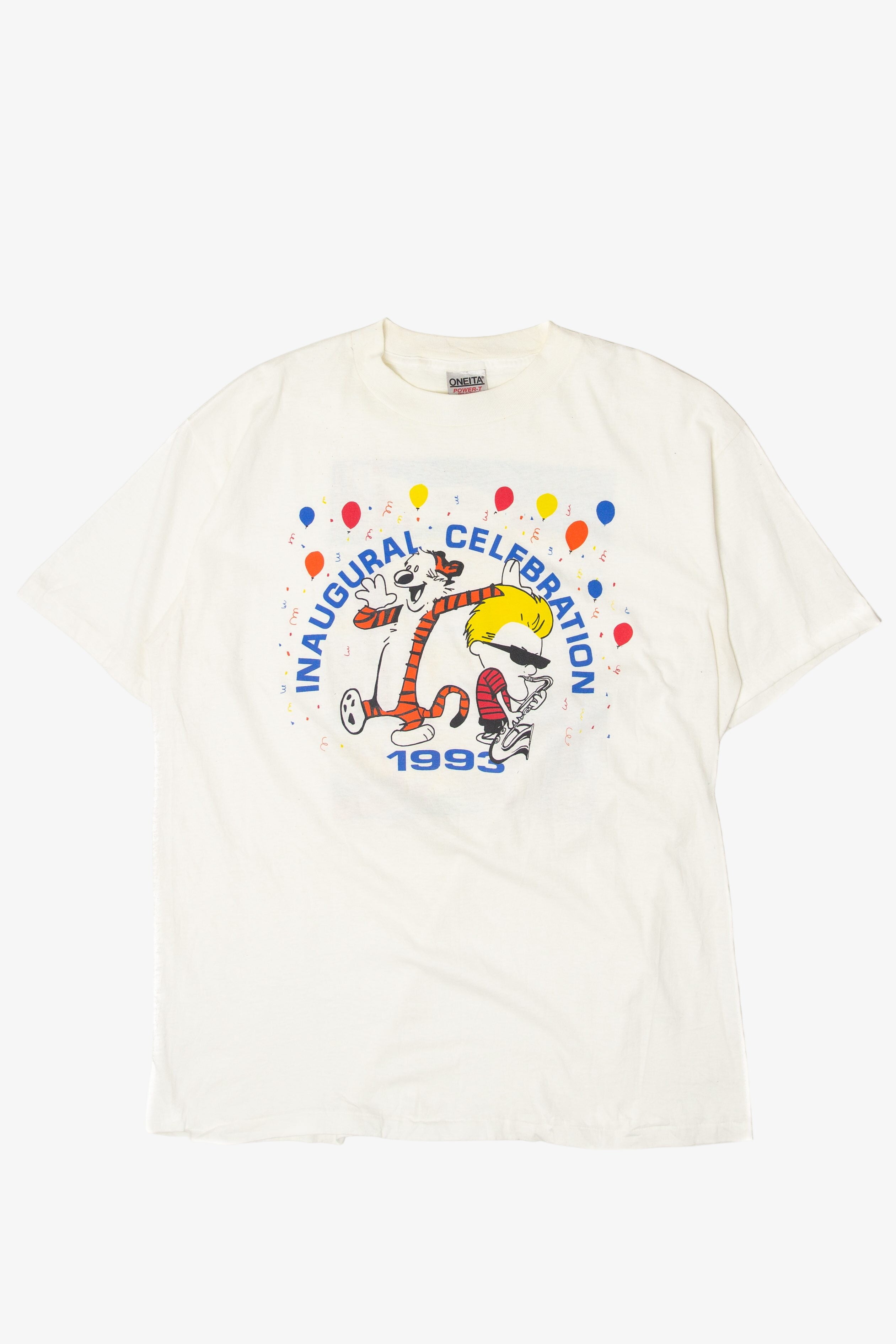 Vintage Clinton And Hobbes Parody T-Shirt (1990s)