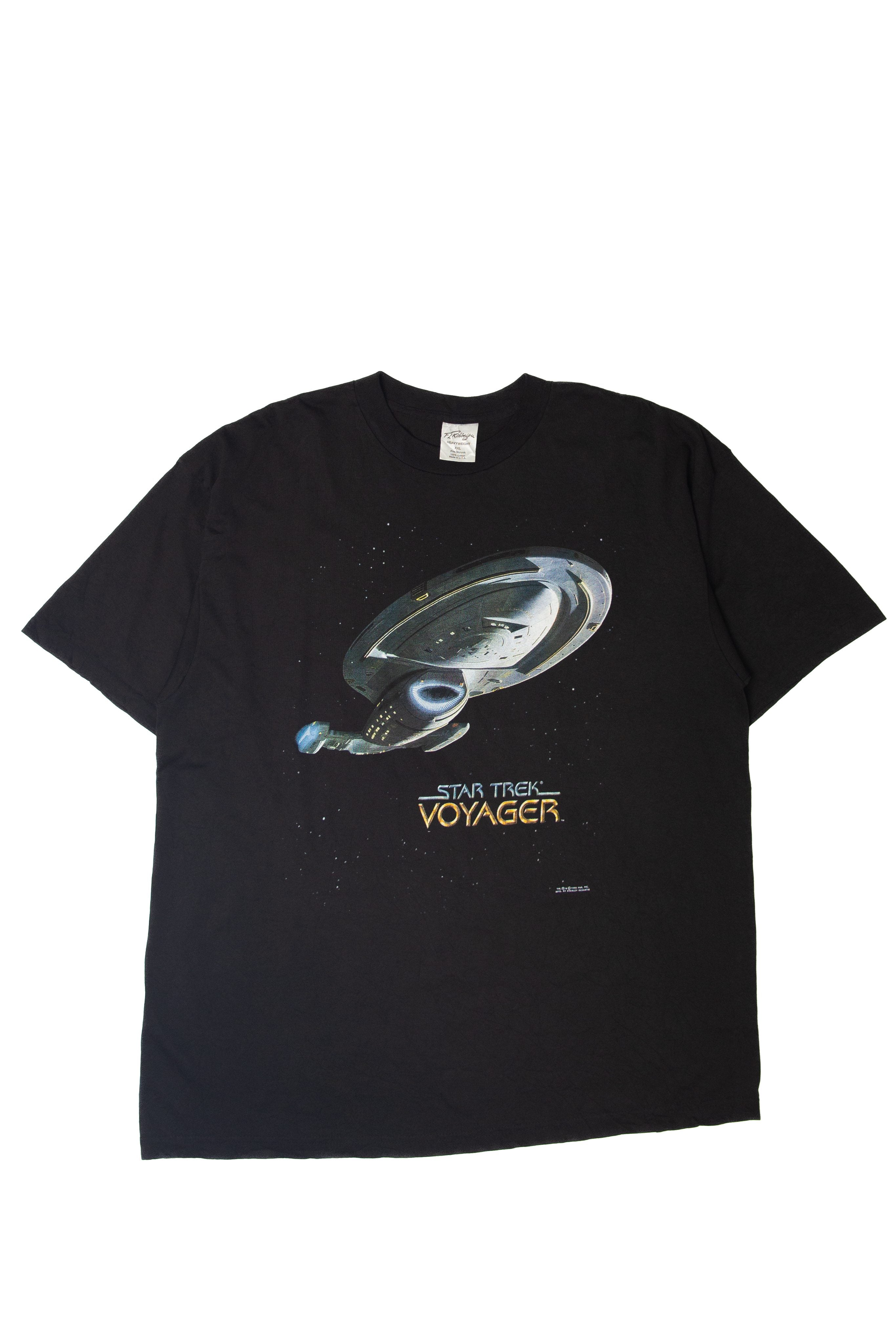 Vintage Star Trek Voyager Stanley Desantis T-Shirt (1990s)