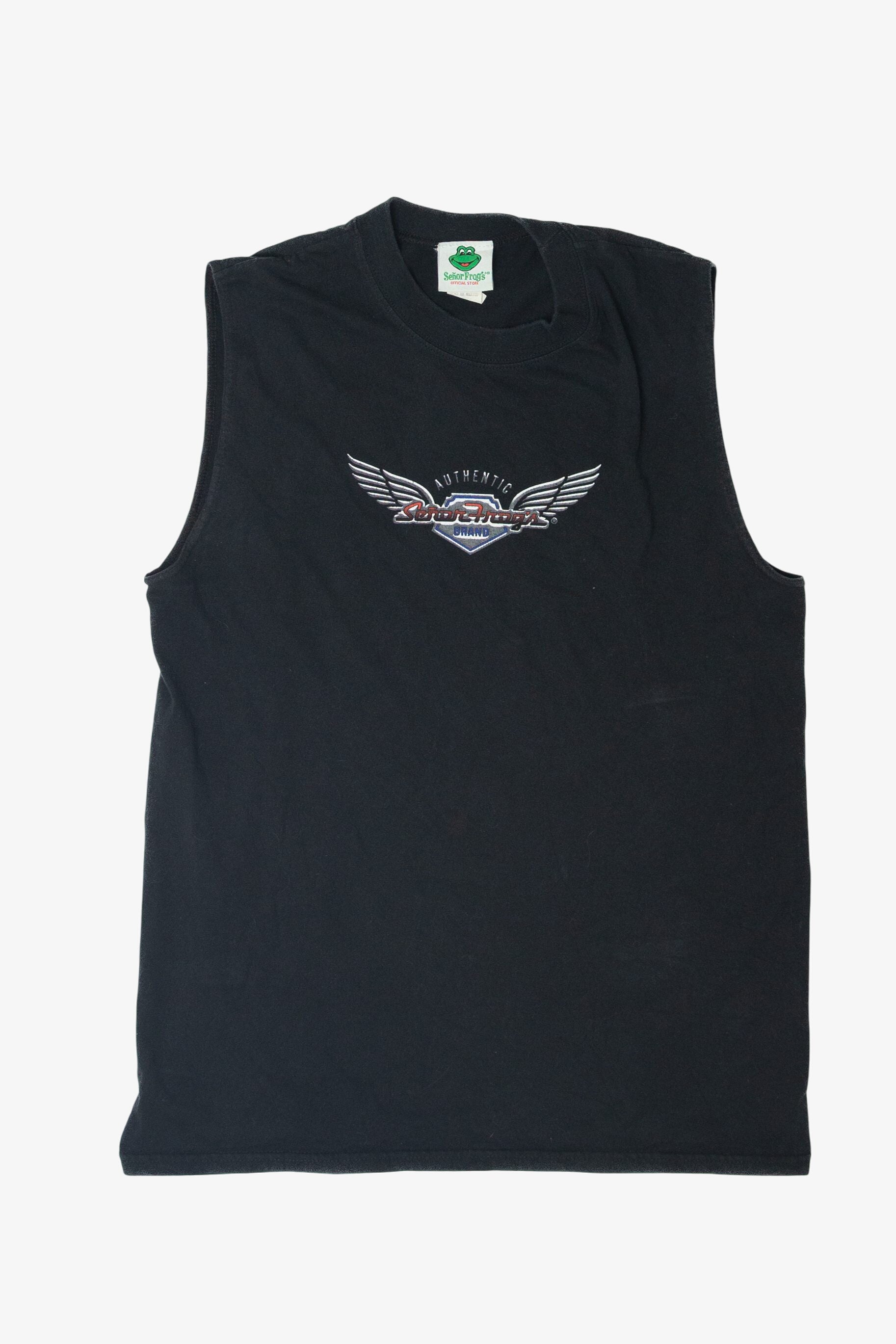 Vintage Senor Frogs Sleeveless T-Shirt (1990s)