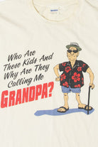 Vintage "Who Are These Kids And Why Are They Calling Me Grandpa?" T-Shirt (2000s)