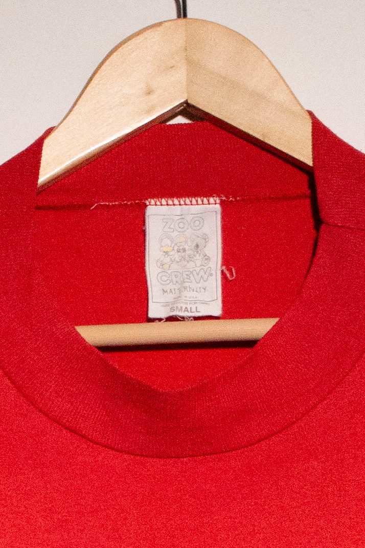 Vintage Santa Claus Zoo Crew Long Sleeve T-Shirt (1980s)