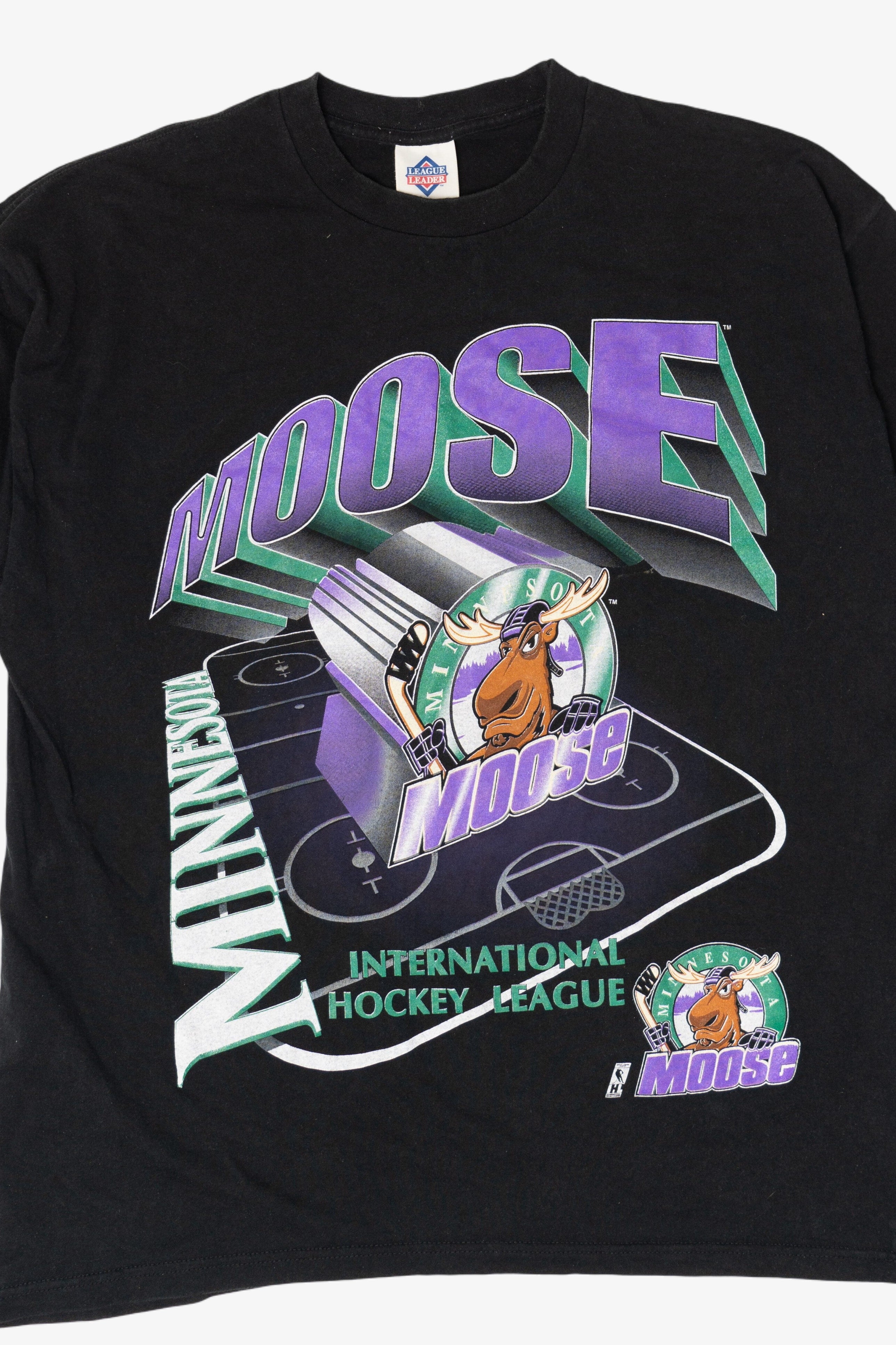 Vintage Moose International Hockey League T-Shirt (2000s)