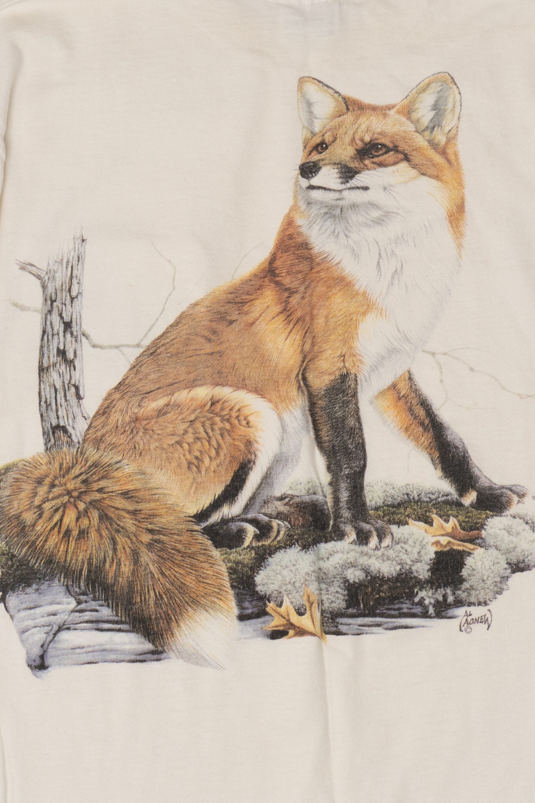 Vintage Forest & Stream Fox T-Shirt (1990s)