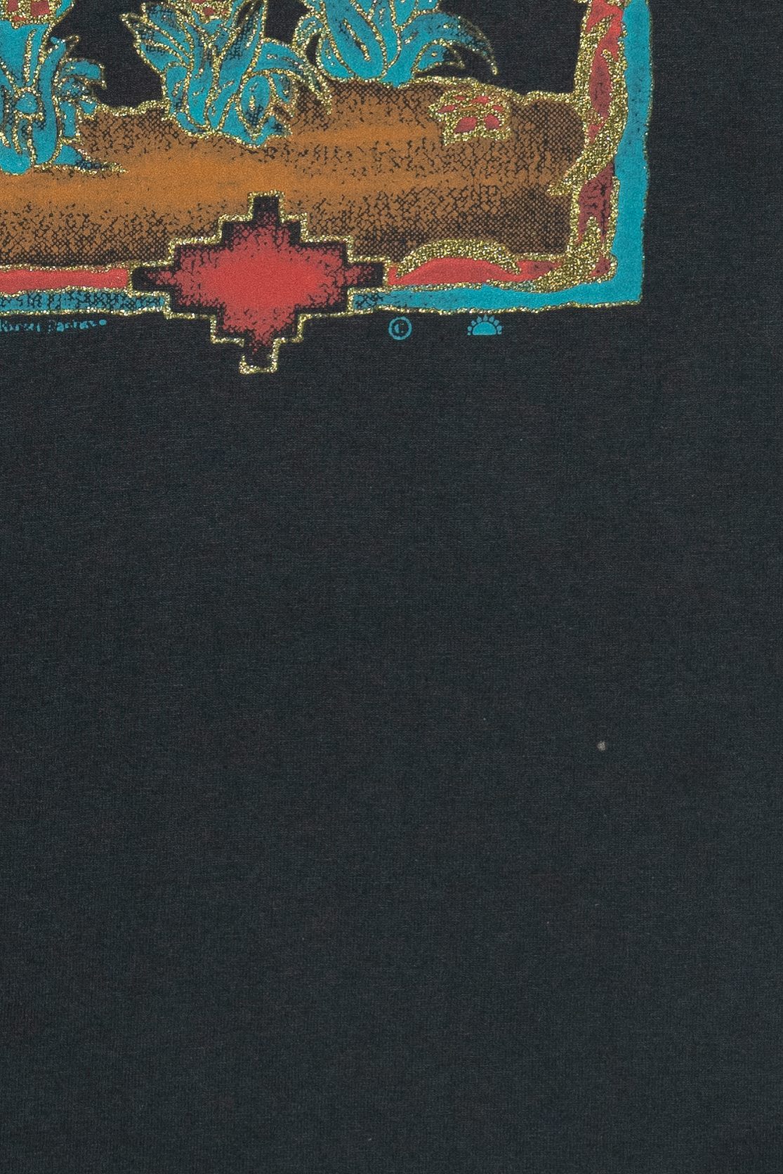 Vintage "Arizona" Desert Cactus Scene T-Shirt (1990s)