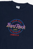 Vintage Hard Rock Cafe Jamaica "No Problem" Embroidered T-Shirt (1990s)