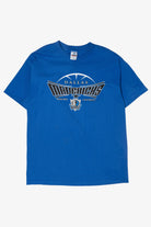 Vintage Dallas Mavericks Western Conference Blue T-Shirt (2000s)