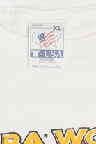 Vintage 1994 Houston Rockets Caricature "NBA World Champs" T-Shirt (1990s)