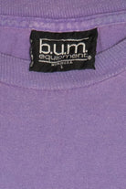 Vintage B.U.M Equipment Wide Crop T-Shirt (1990s)