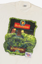 Vintage Budweiser Beer Chameleon Touch Tone Wild Oats T-Shirt (1990s)