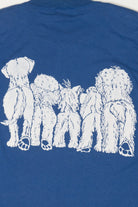 Vintage Dogs Front/Back Jerzees T-Shirt (1990s)