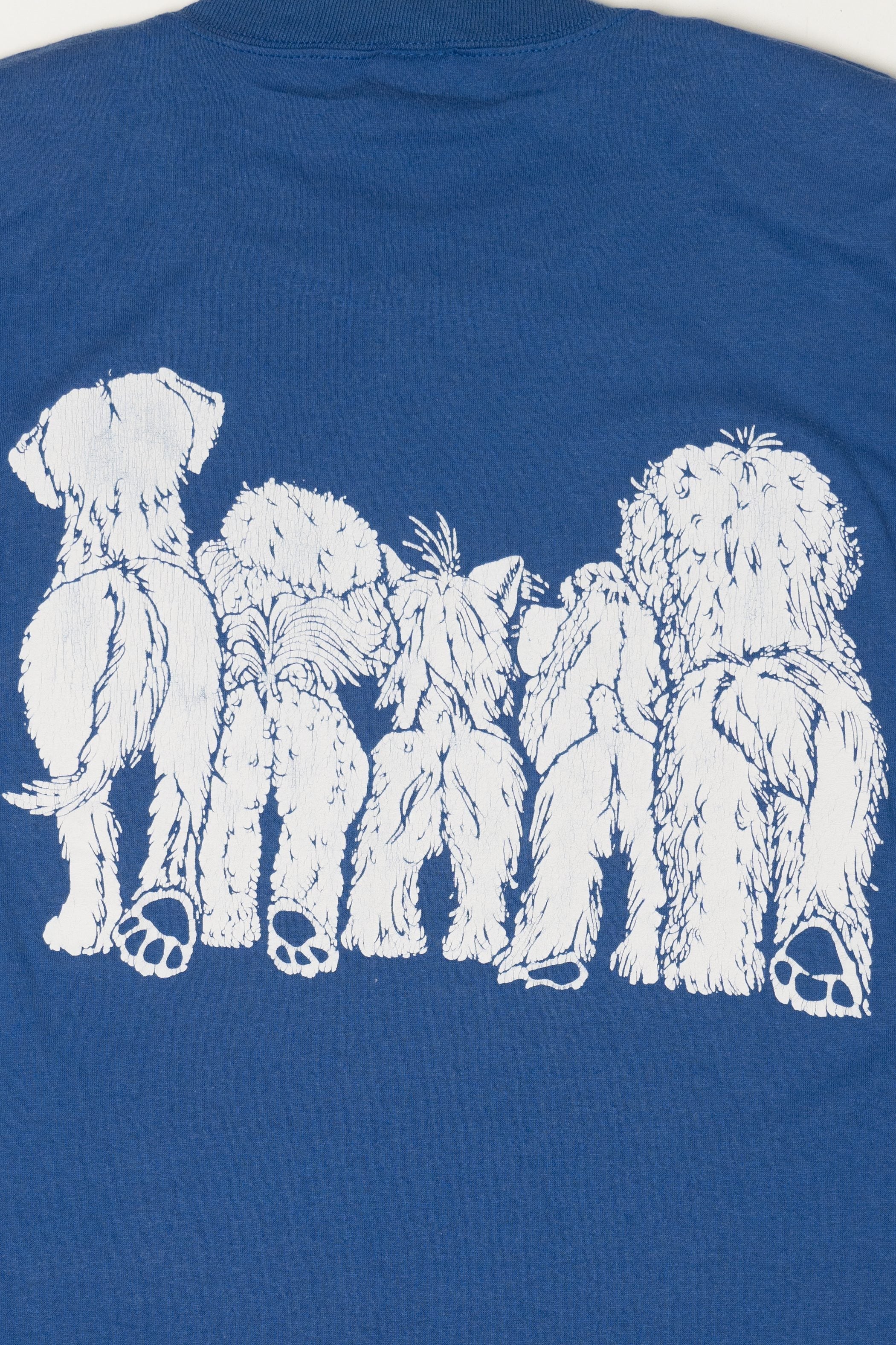Vintage Dogs Front/Back Jerzees T-Shirt (1990s)