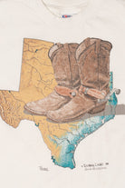 Vintage Texas Cowboy Boots T-Shirt (1980s)