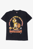 Vintage Houston Rockets NBA Back To Back Champions T-Shirt (1990s)