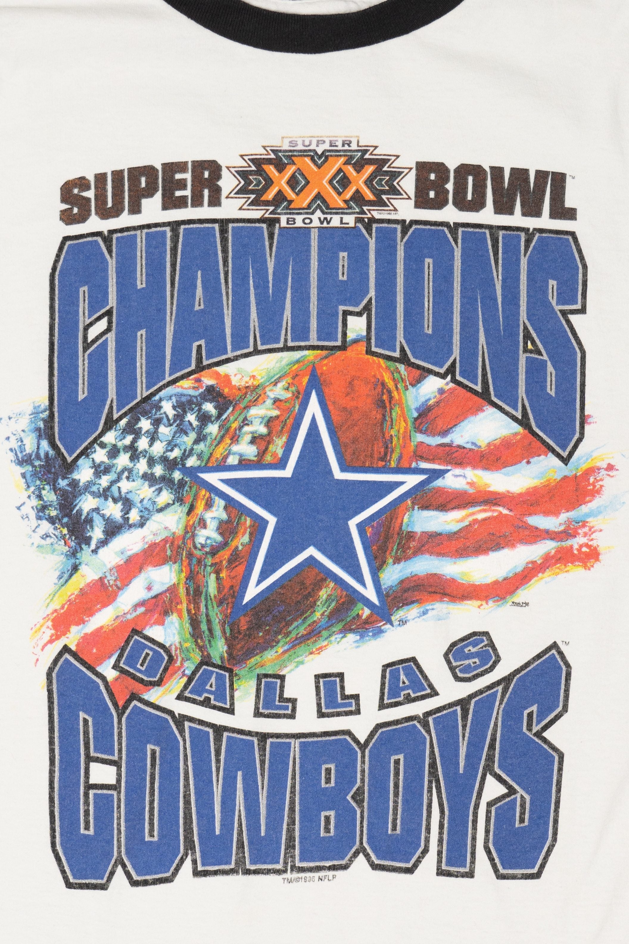 Vintage Super Bowl Champions Dallas Cowboys T-Shirt (1990s)