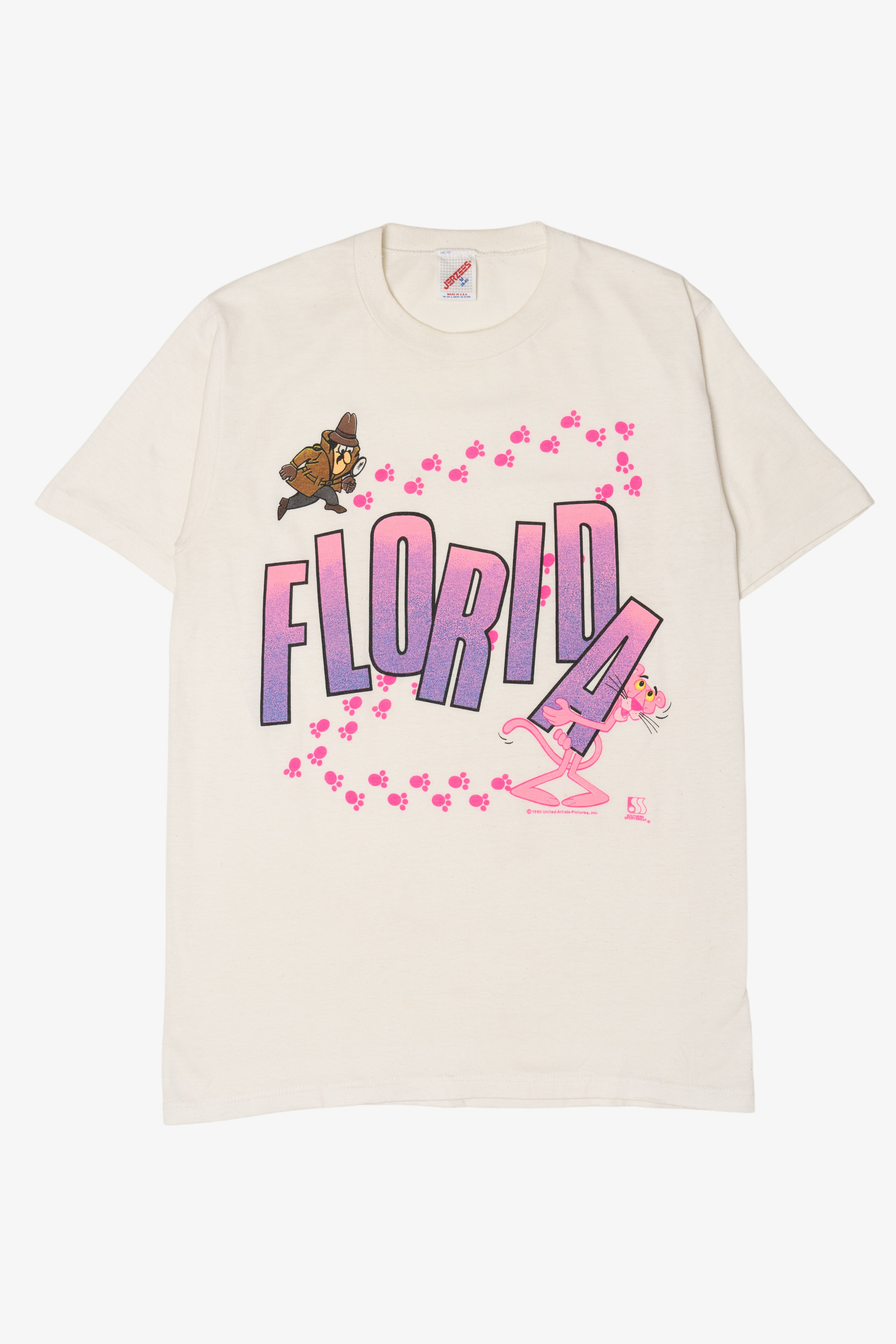 Vintage "Florida" Pink Panther T-Shirt (1990s)