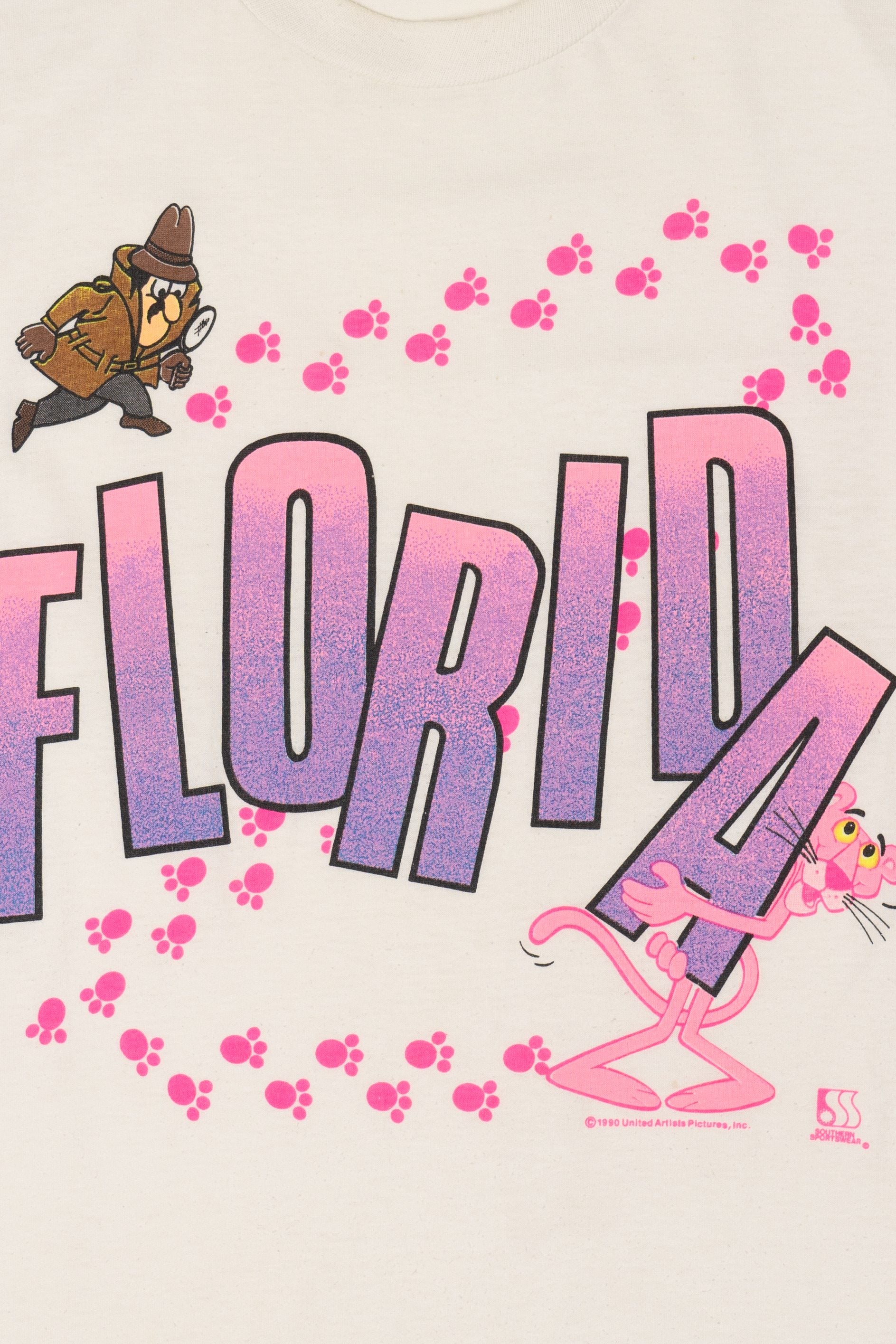 Vintage "Florida" Pink Panther T-Shirt (1990s)