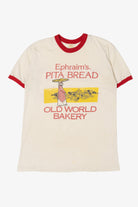Vintage Ephraim's Old World Pita Bread Ringer T-Shirt (1980s)