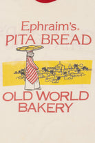 Vintage Ephraim's Old World Pita Bread Ringer T-Shirt (1980s)