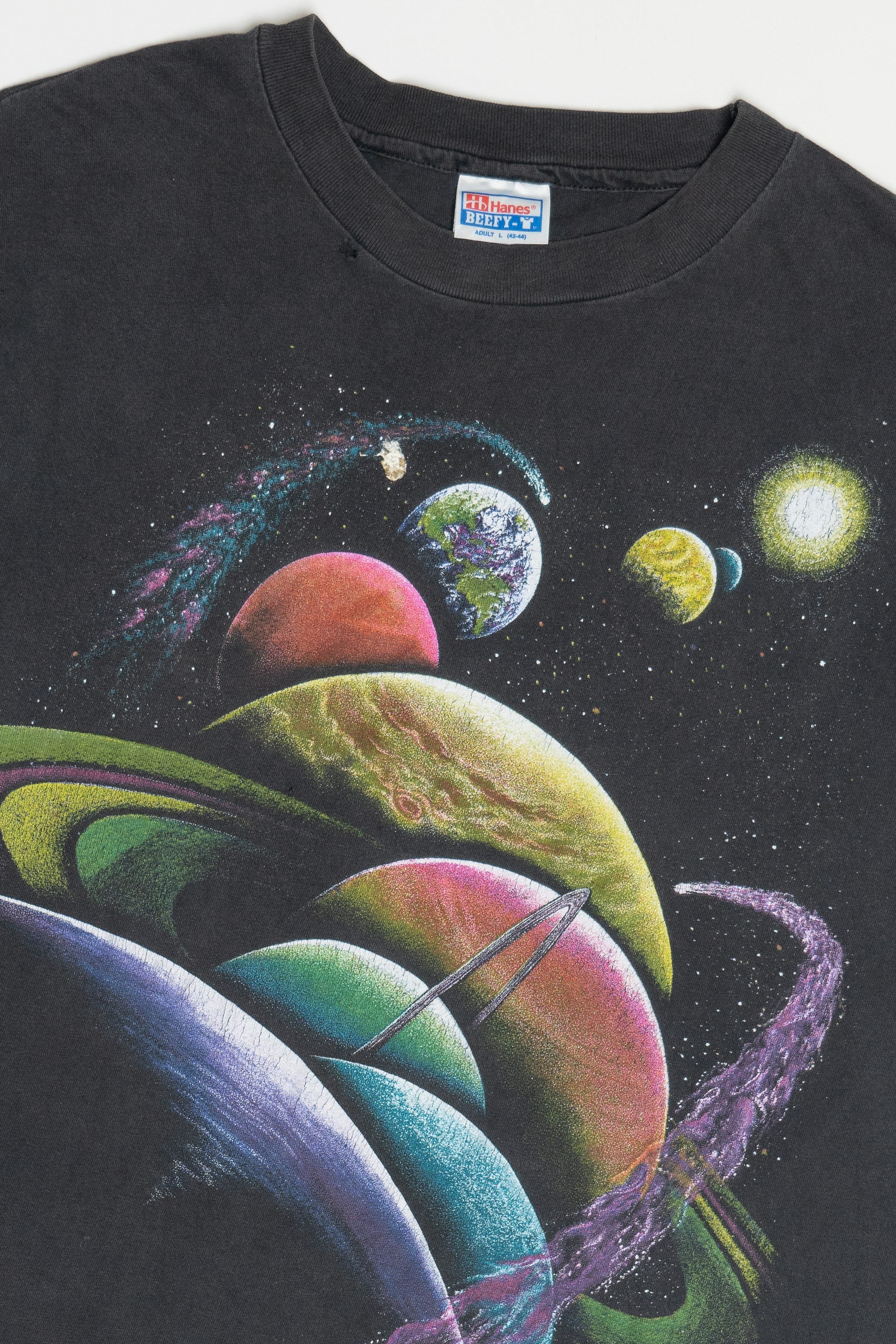 Vintage "McDonald Observatory" Planets Single Stitch T-Shirt (1990s)