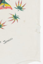 Vintage Bob Marley DIY Hand Drawn Raglan T-Shirt (2000s)