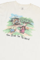 Vintage The Far Side Comic "How Birds See The World" T-Shirt (1990s)
