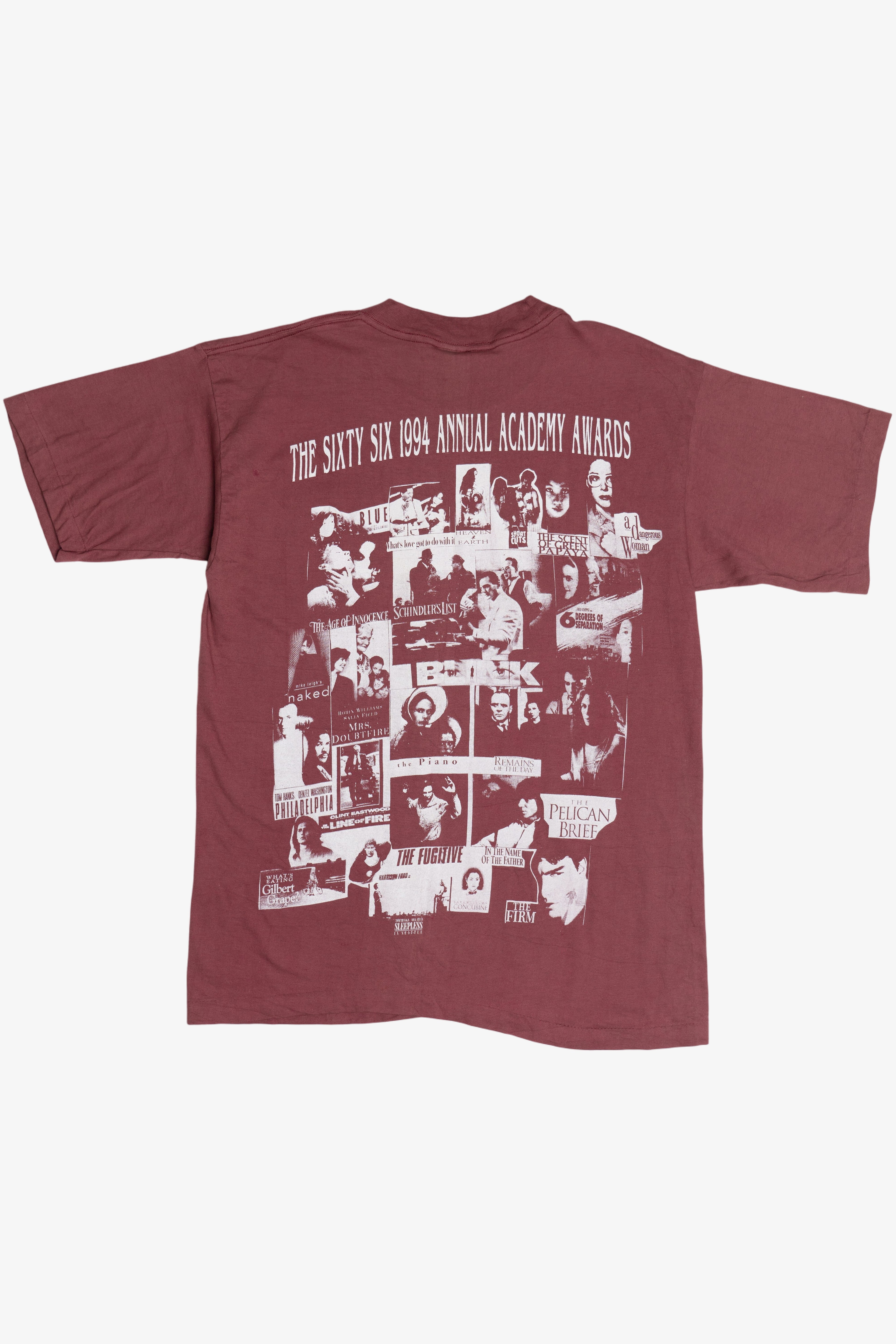 Vintage "It"s Oscar Time" 1994 Annual Academy Awards T-Shirt (1990s)