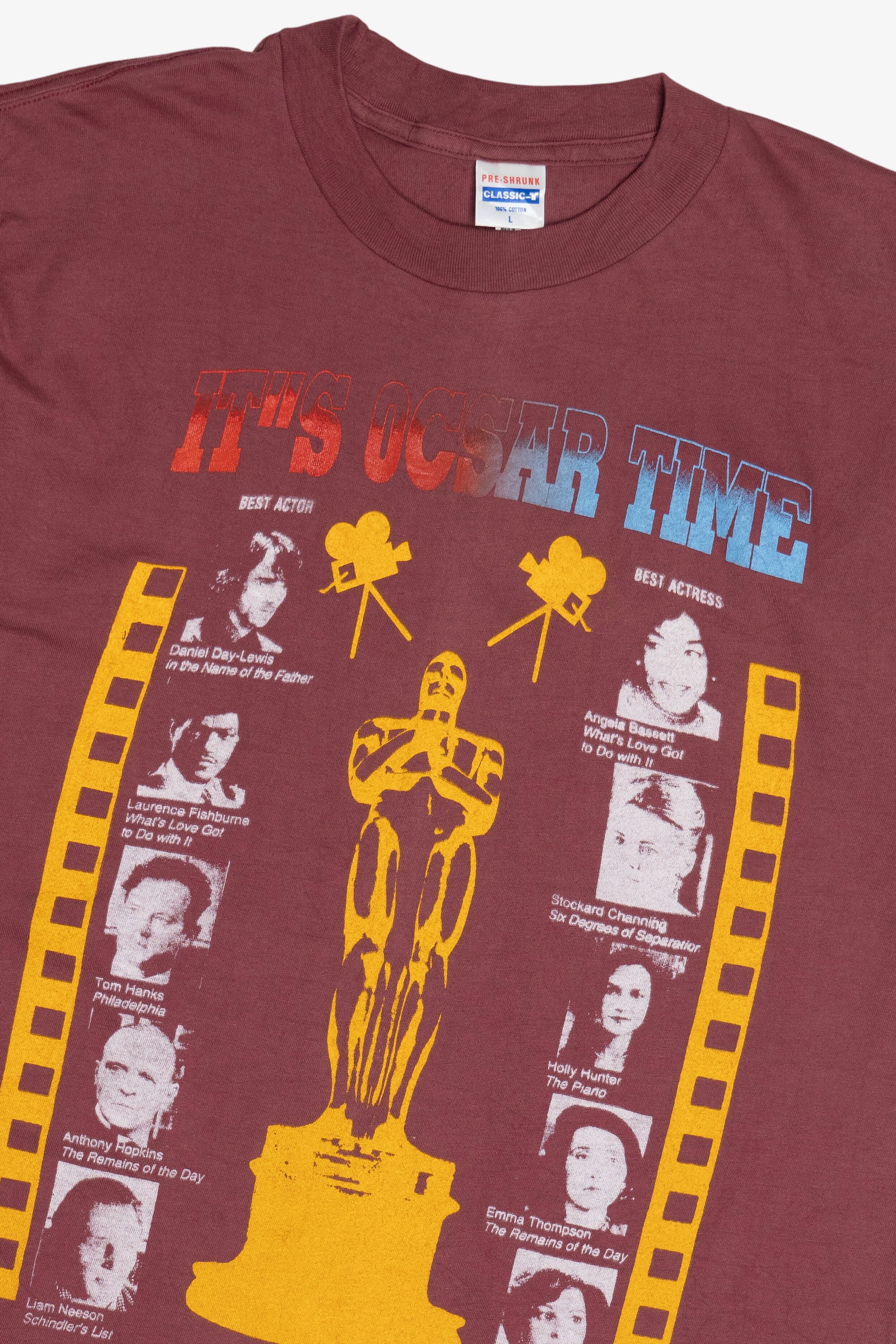 Vintage "It"s Oscar Time" 1994 Annual Academy Awards T-Shirt (1990s)