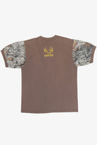 Vintage "Tennessee" Deer In Forest Camo Sleeve Ringer T-Shirt (1990s)