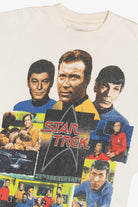 Vintage 1991 "Star Trek 25th Anniversary" Spock Captain Kirk T-Shirt (1990s)