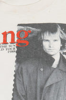 Vintage 1988 Sting "Nothing Like The Sun" World Tour Single Stitch Band T-Shirt (1980s)