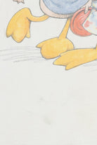 Vintage Duck Head Mallard Cartoon Trio Front Back Print (1990s)