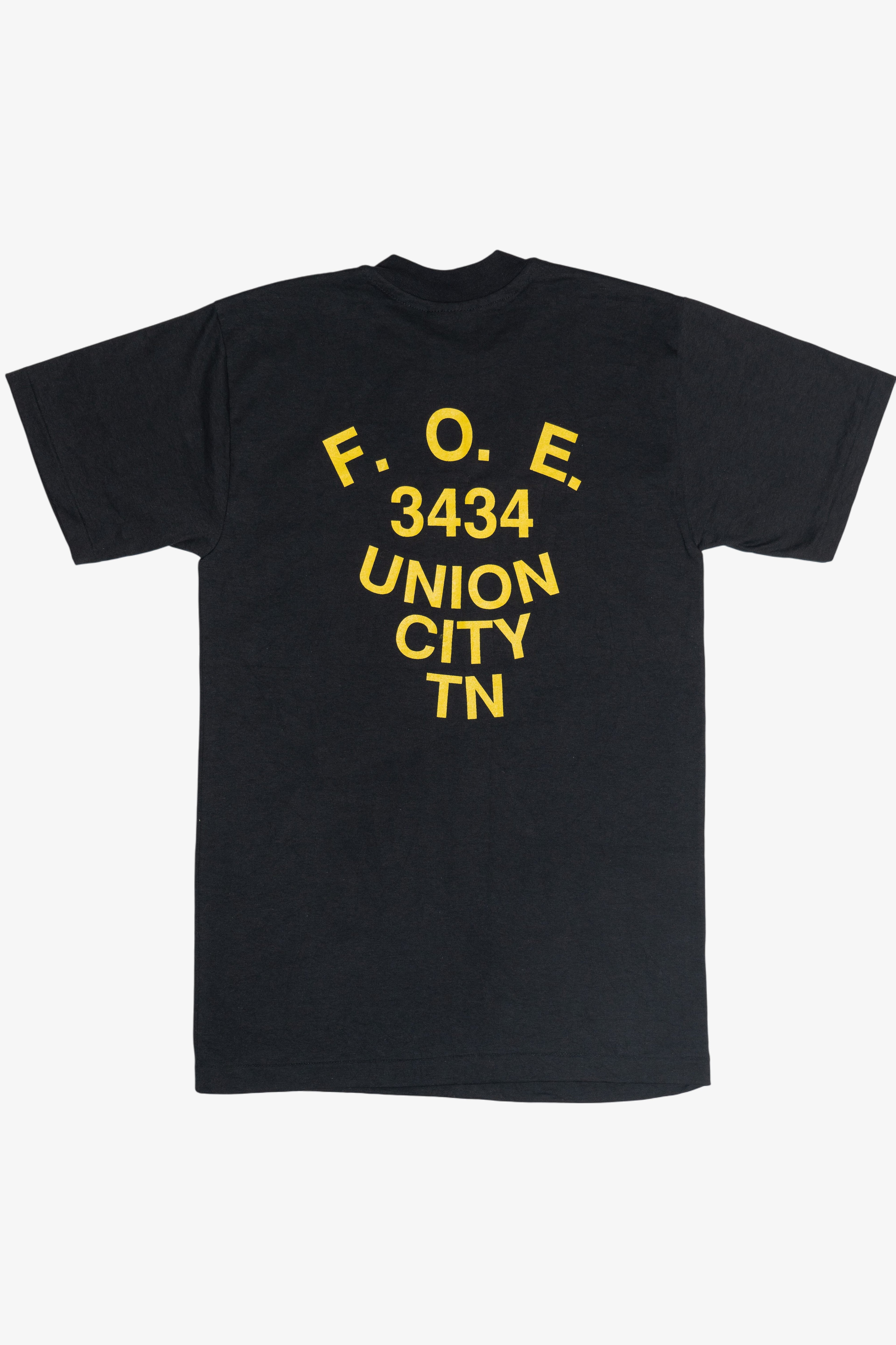Vintage Fraternal Order of Eagles Club FOE Union City Single Stitch T-Shirt (1990s)
