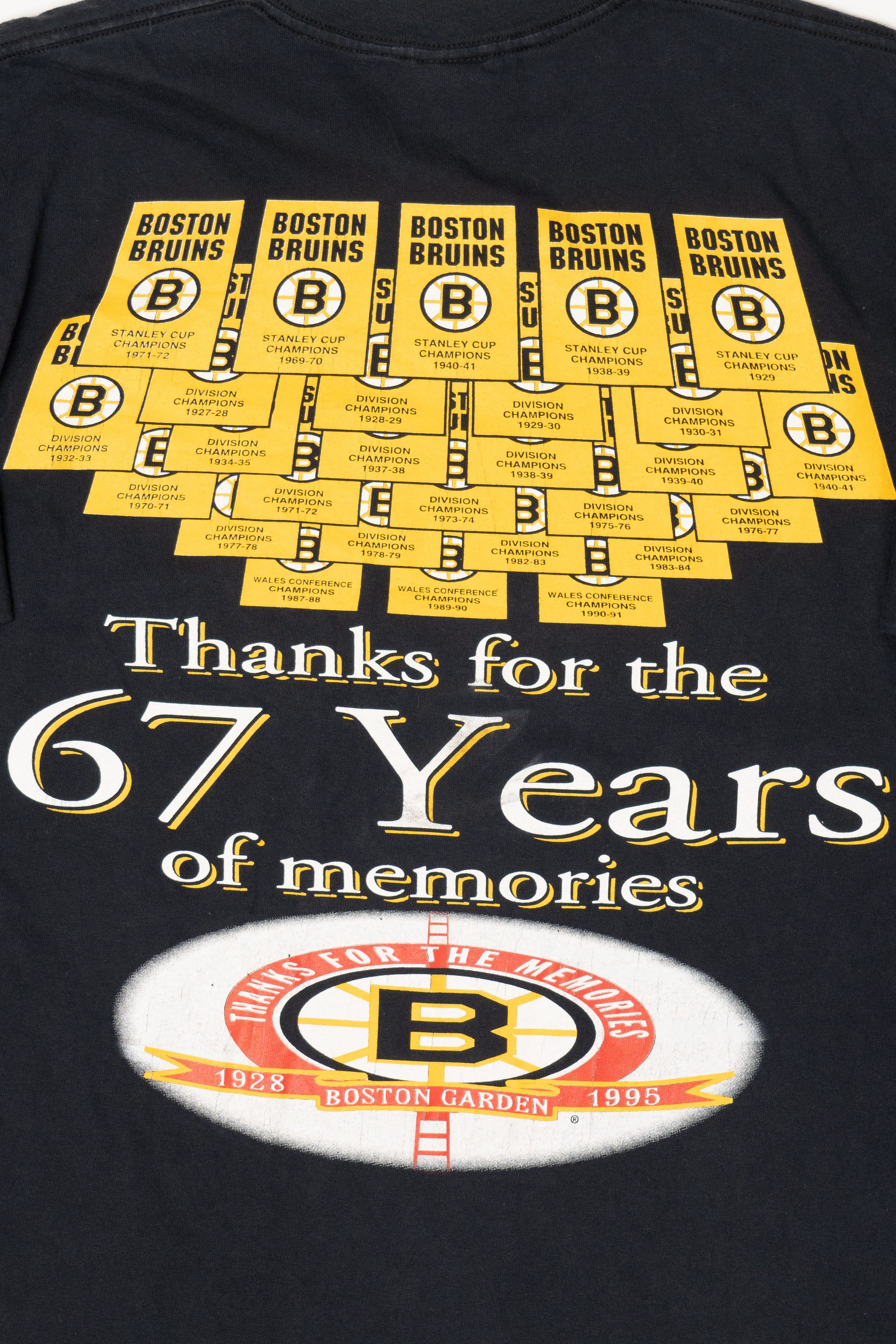 Vintage 1995 Boston Garden Single Stitch T-Shirt (1990s)