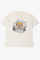 Vintage Car Front/Back Single Stitch T-Shirt (1990s)