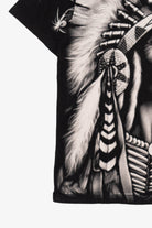 Vintage Native American Chief All Over Print Single Stitch T-Shirt (1990s)
