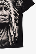Vintage Native American Chief All Over Print Single Stitch T-Shirt (1990s)