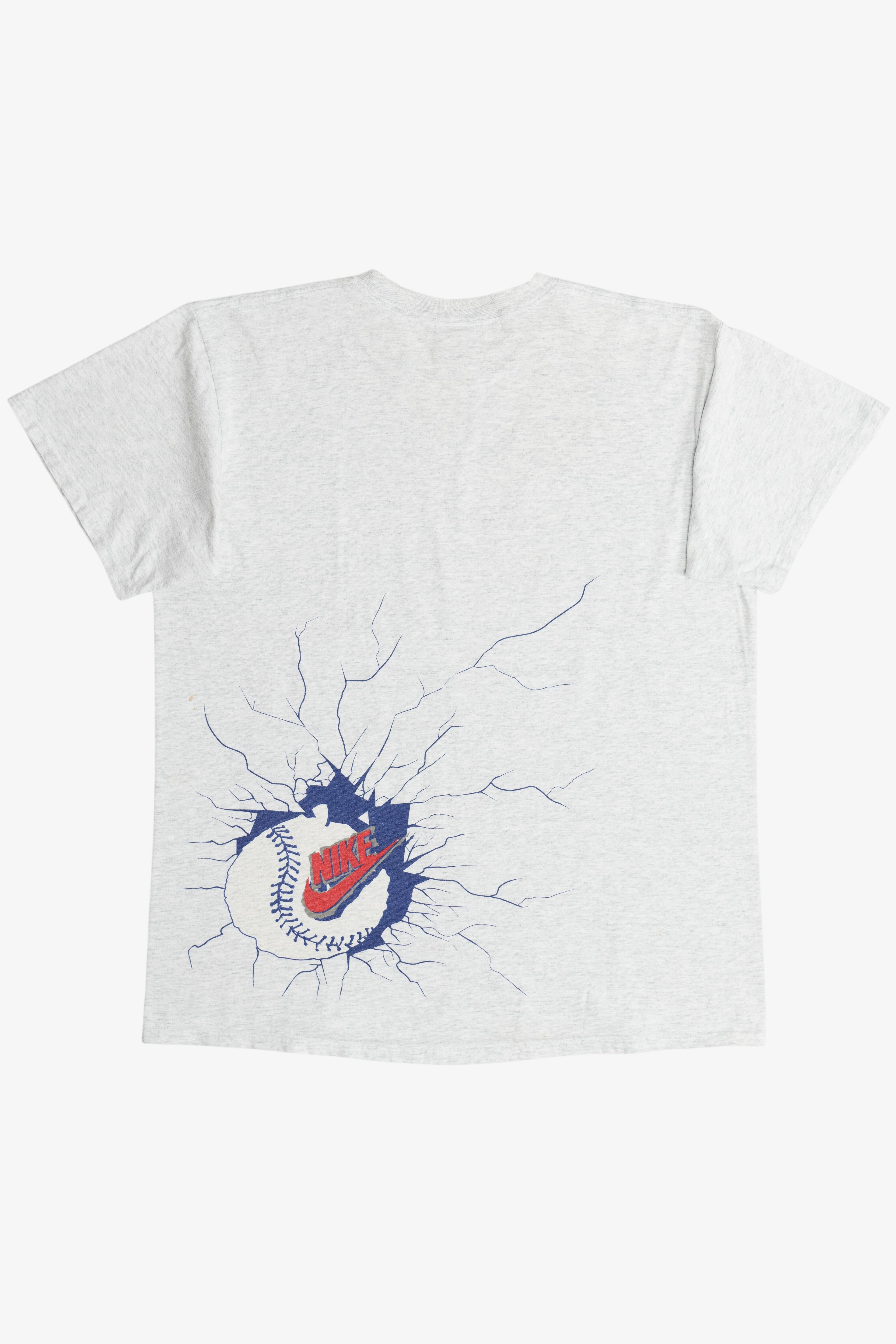 Vintage Nike Baseball "Just Do It" Double Sided Print Single Stitch T-Shirt