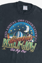 Vintage 1988 Albuquerque "Balloon Glow" Hot Air Balloon Festival T-Shirt (1980s)