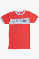 Vintage "Lake" Running Champion Ringer T-Shirt (1980s)