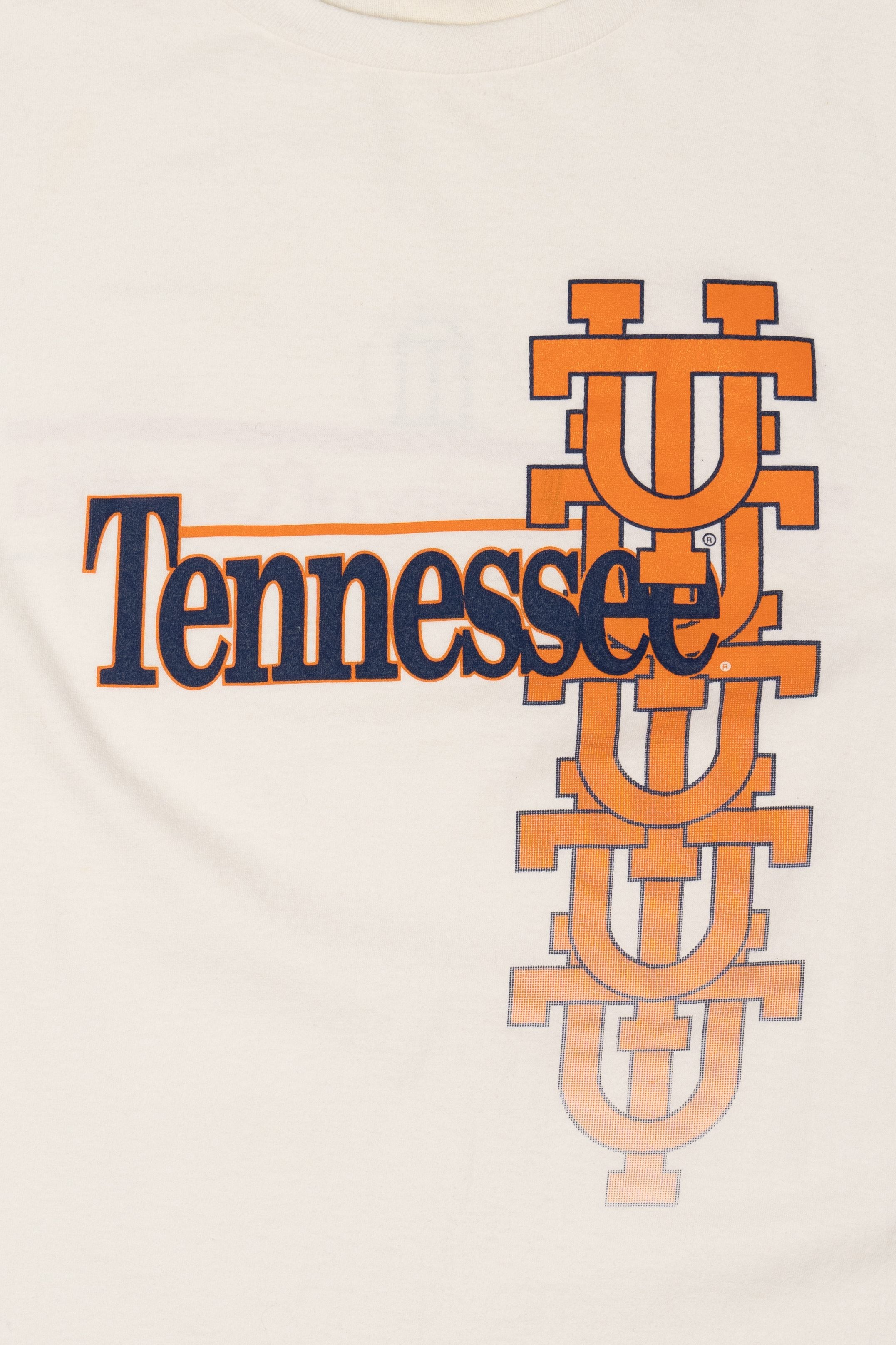Vintage University Of Tennessee VS. University of Georgia Single Stitch T-Shirt (1990s)