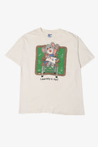 Vintage Thrashed "Learning Is Fun" School Mouse T-Shirt (1990s)