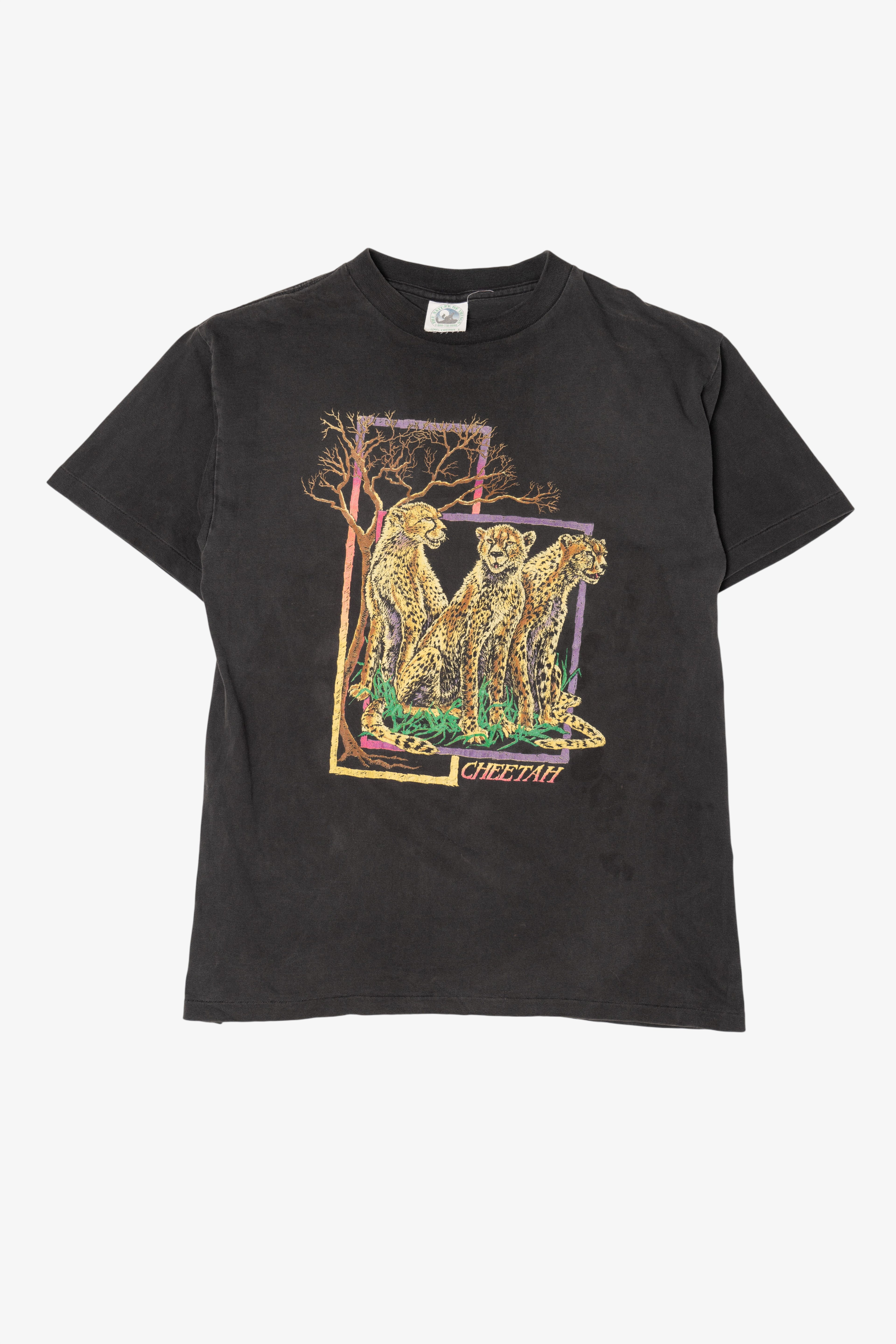 Vintage Cheetahs Single Stitch T-Shirt (1990s)